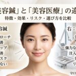 美容鍼と美容医療の違いを比較